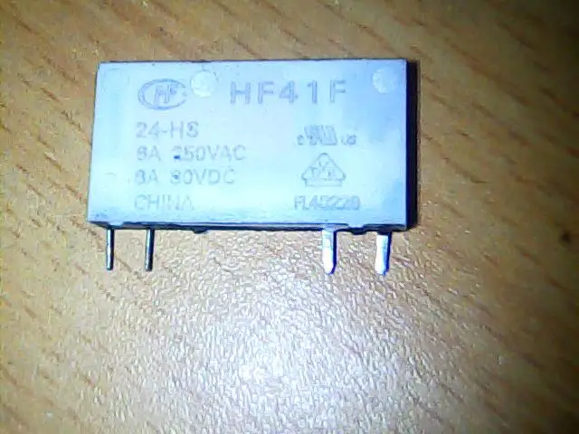 Free shipping  HF41F   24-HS          4    10PCS  As shown