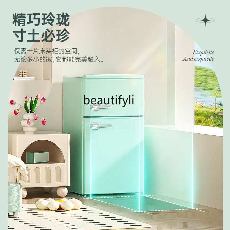 A61 من الدرجة الأولى الموفرة للطاقة المنزلية الصغيرة عنبر التبريد الموفرة للطاقة والتجميد باب واحد ومزدوج الرجعية #2