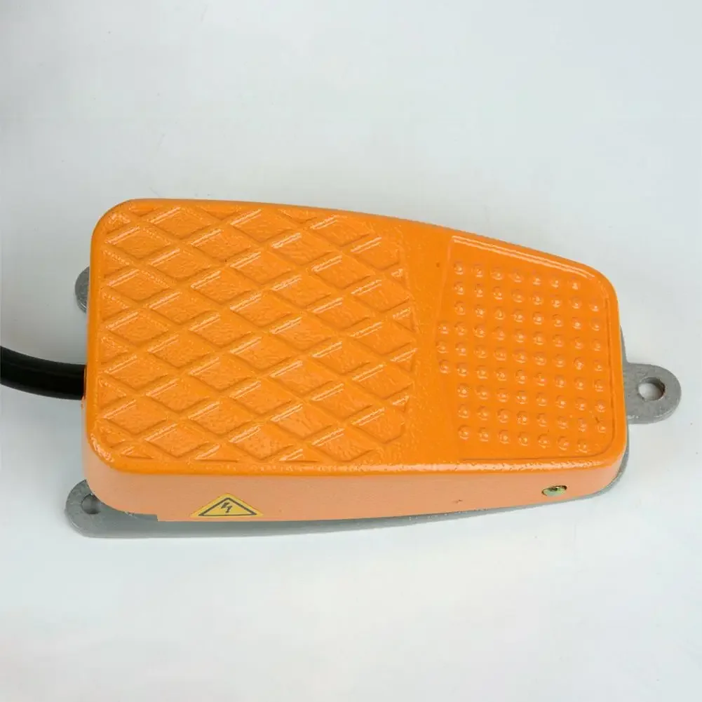1 Pc 풋 스위치 알루미늄 풋 스위치 250VAC 10A SPDT NO NC 전력 페달 순간 15CM 미끄럼 방지 페달 도구 액세서리