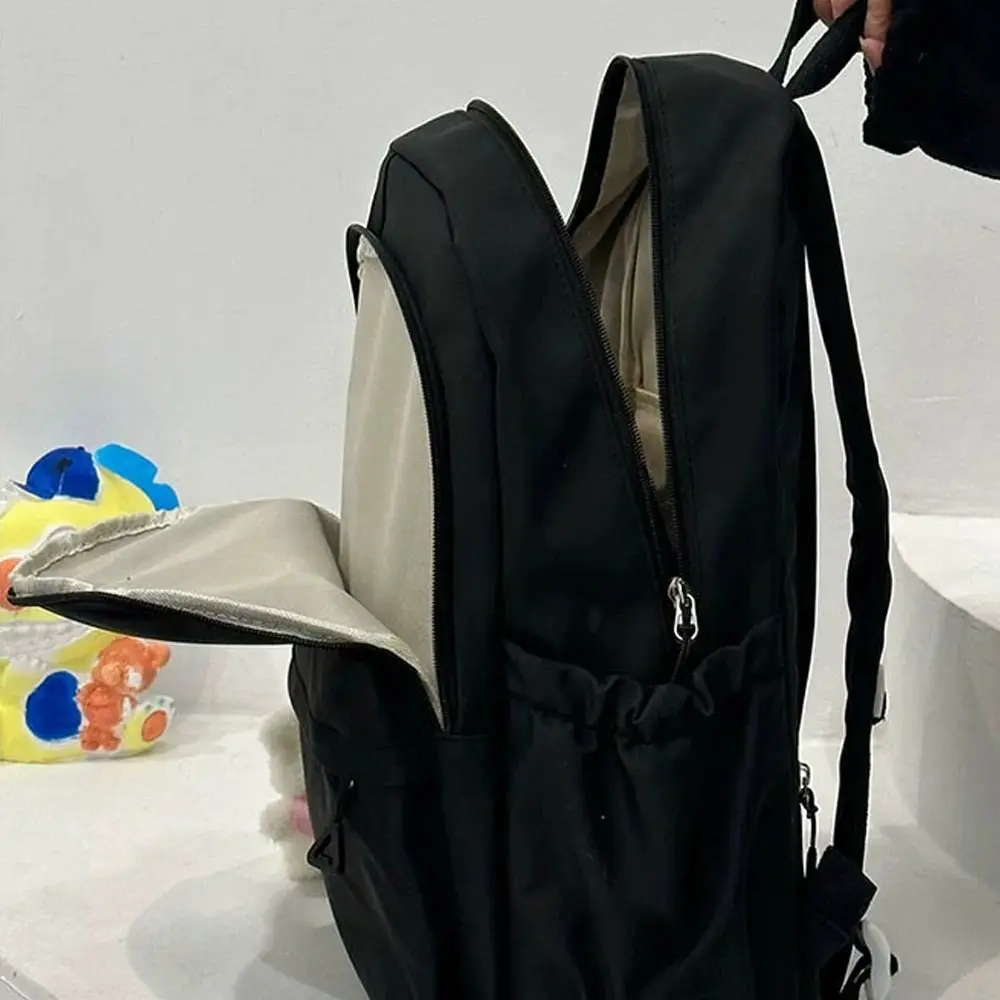 حقيبة ظهر من النايلون عالية الجودة للسفر حقائب كتب يومية محمولة ذات سعة كبيرة