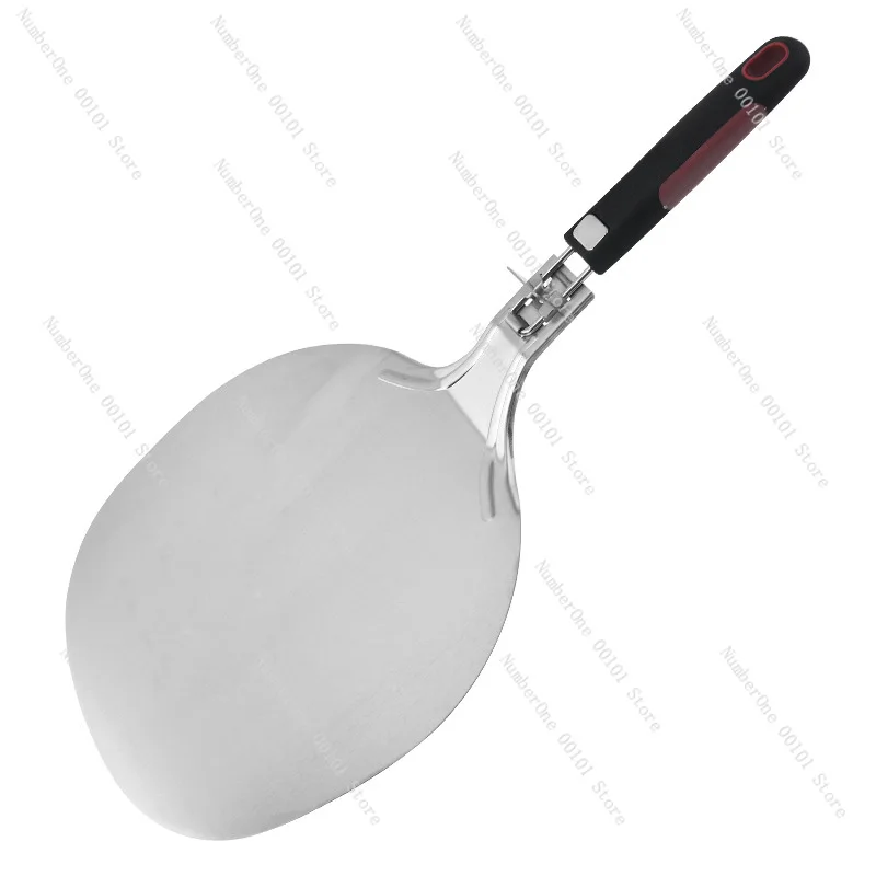

Stainless steel folding pizza spatula round cake transfer spatula pizza cutter