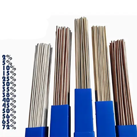 Silver Solder Wire Low Temperature Brazing Welding Rods 2% 5% 10% 15% 25% 40% 45% 72%