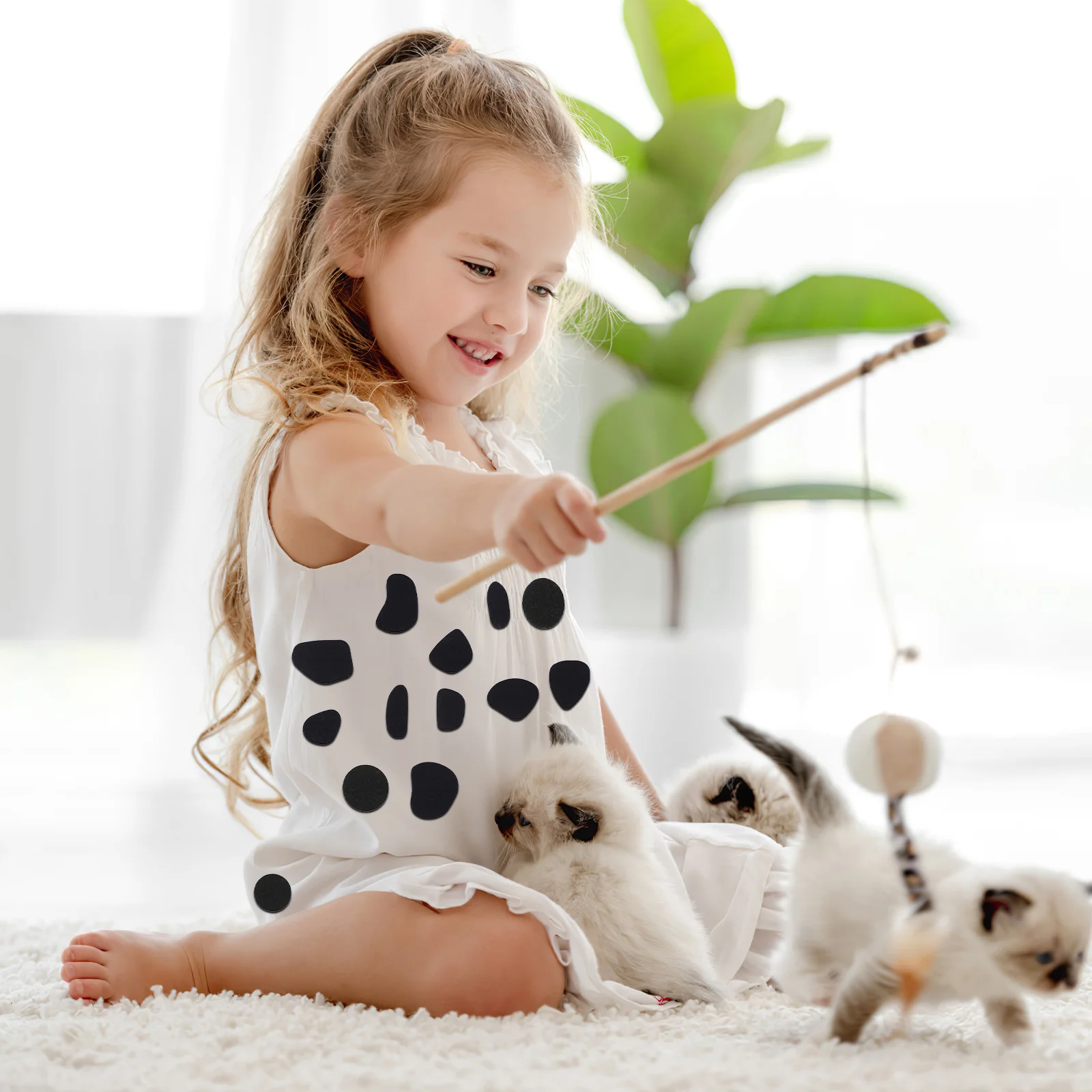 10 листов клейких фетровых наклеек, самоклеящиеся фетровые пятна, наклейки из мягкой ткани, далматинские пятна, декоративная одежда