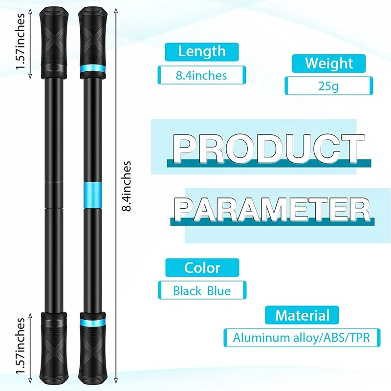 4 Pcs Finger Pen Spinning Pen Mod Gaming Spinning Pens Flying Spinning Pen With Weighted Ball Finger Rotating Pens