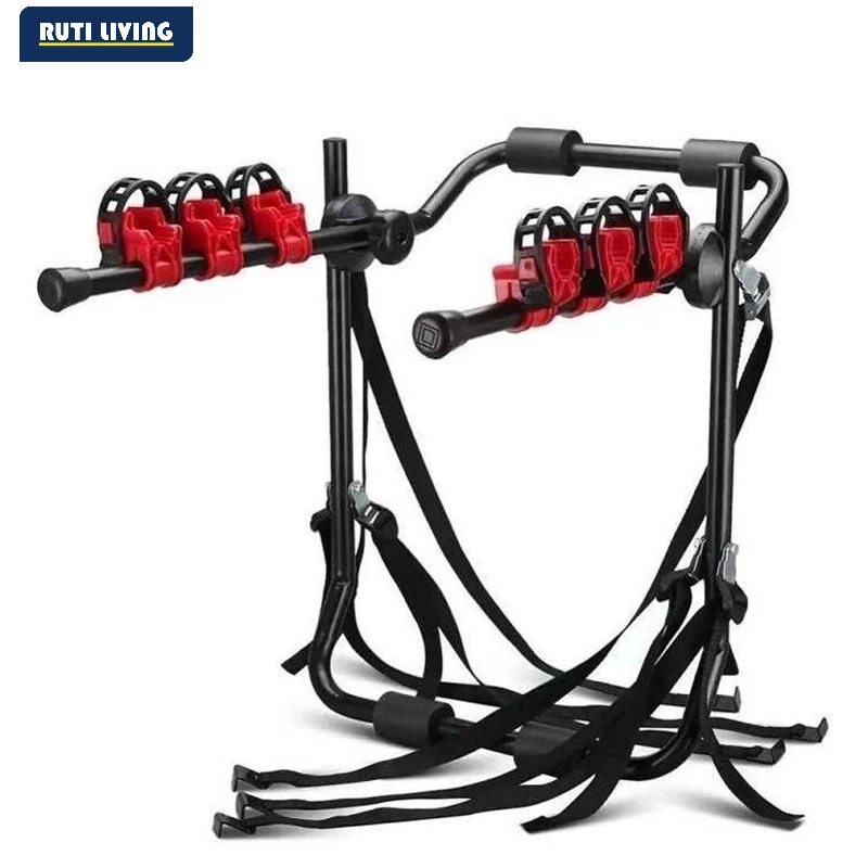 3-Bicycle Sturdy Arm Luggage Box Bicycle Rack Suitable For Cars And Automotive SUV/car Roof Luggage Racks Hatchback Rear Bracket