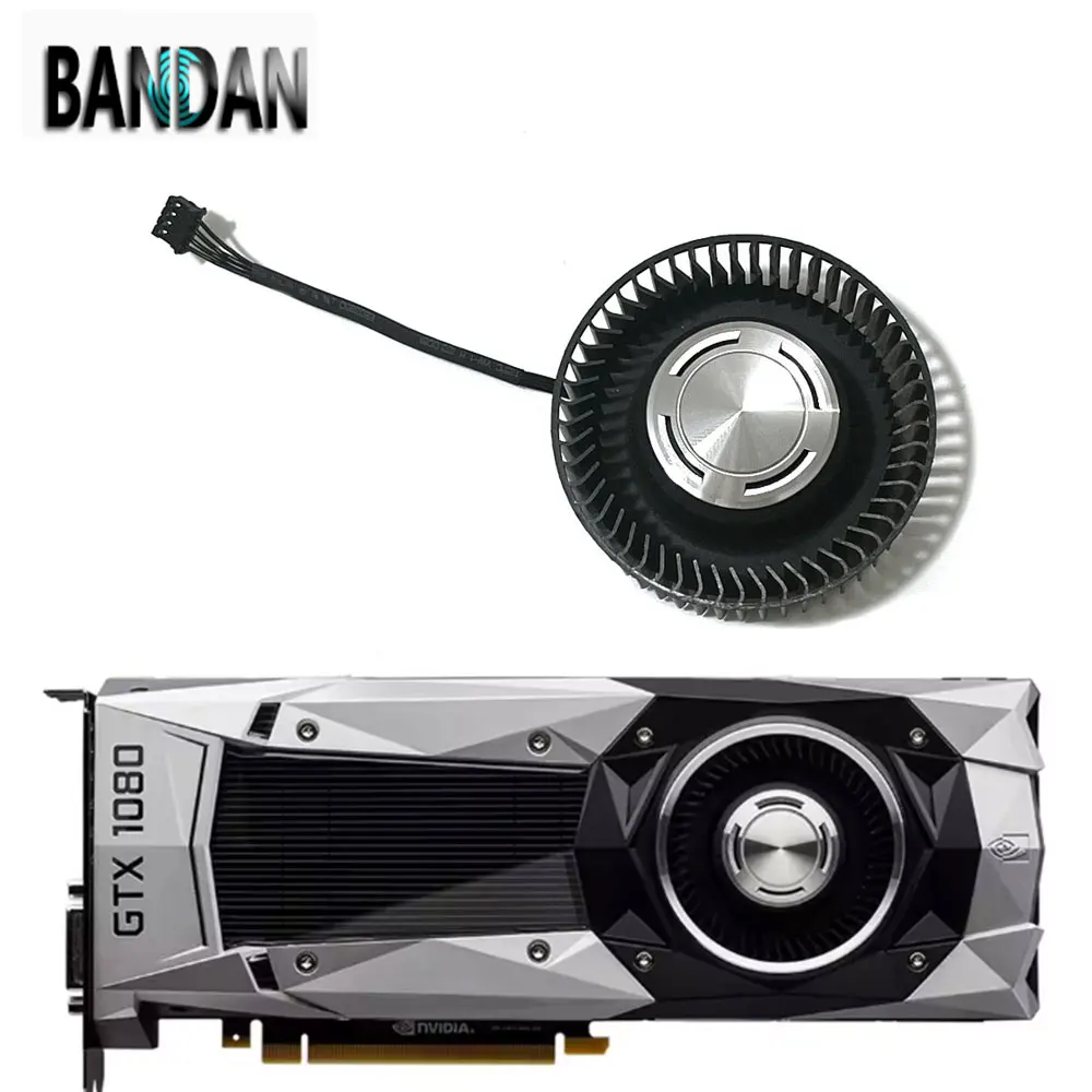 Tarjeta de vídeo para 65MM BFB0712HF ZOTAC GeForce GTX1080ti 1080 1070 1070TI 980 980TI Founders Edition GPU ventilador de refrigeración