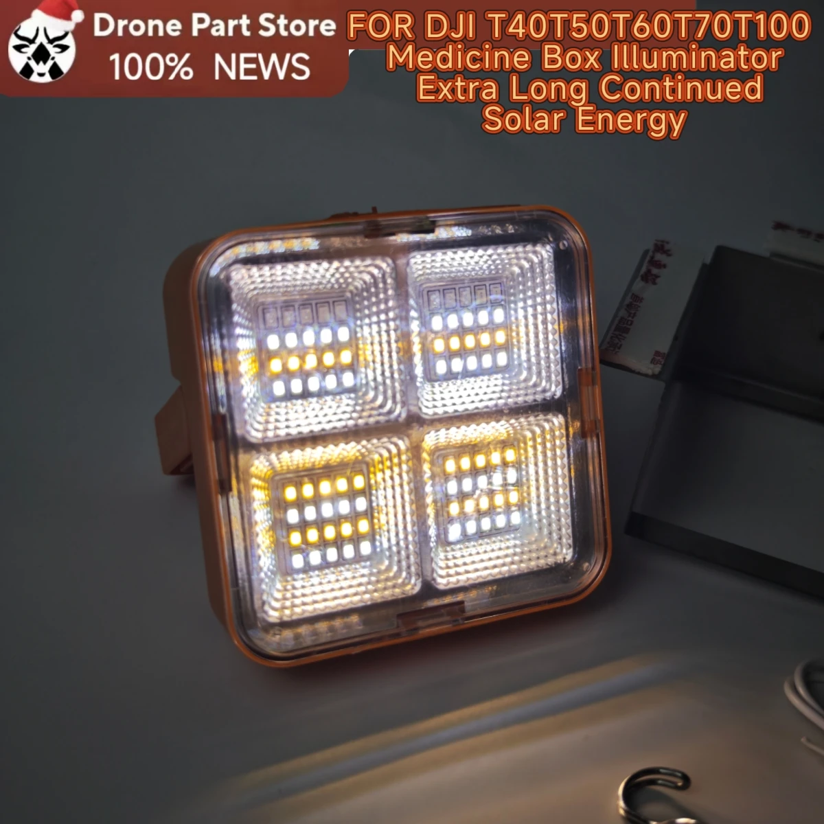 T50 LED Tank Light for DJI Agras T70/T100/T70P/T60/T50 Illuminates Chem Tank for Night Refills