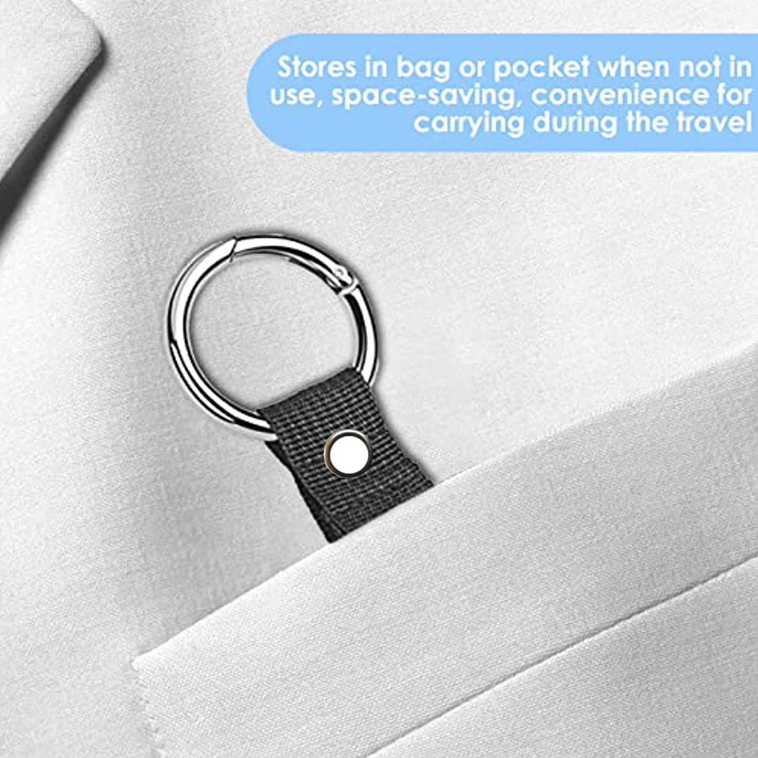 Luggage Strap Jacket Gripper Heavy Duty Suitcase Belt Carry Clip Luggage Backpack Travel Accessory with Buckle