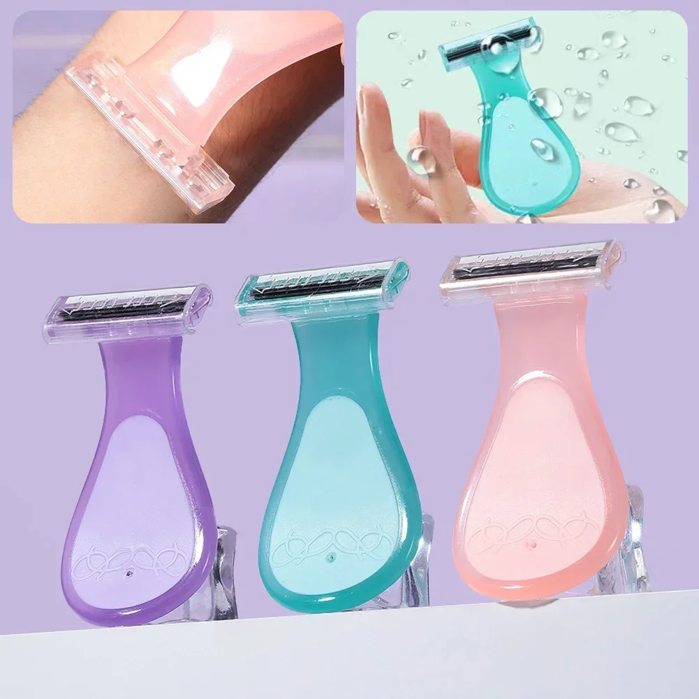 Women Safety Razor Blades Face/Leg/Armpit/Bikini Beauty Hair Removal Shaving Compatible Venus Shaver razors for shaving women