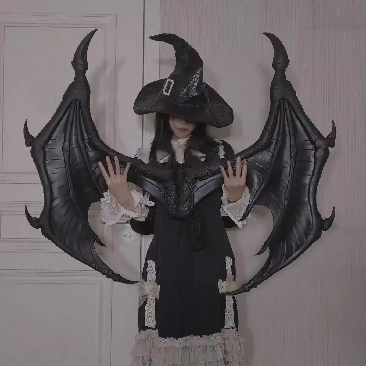 

Little Devil Wings Cosplay Prop Cortical Sense Lolita Dark Gothic Punk Halloween Christmas Party Costumes Accessories