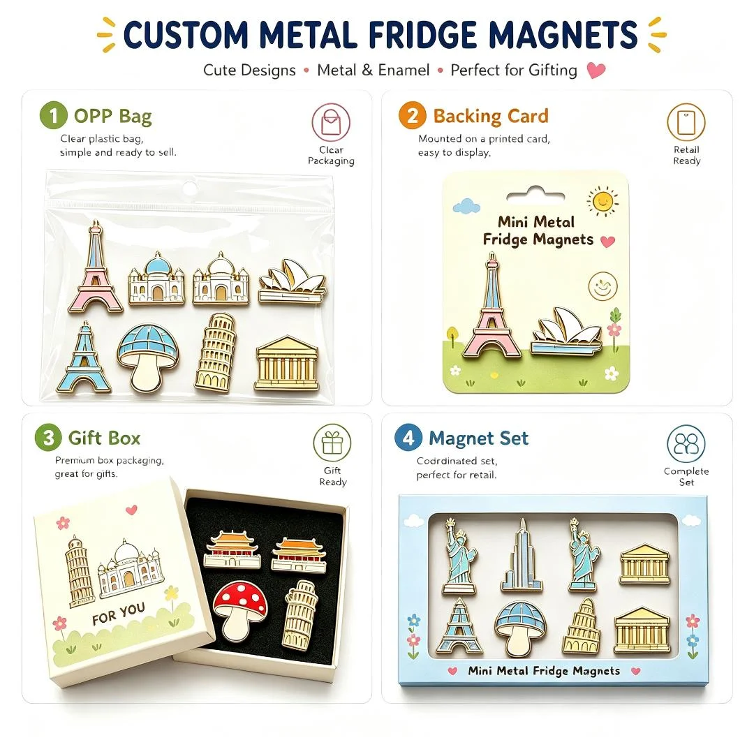 Custom Fridge Magnets Personalized Soft Enamel Souvenir Fridge Metal Magnet With Printing Logo 3D