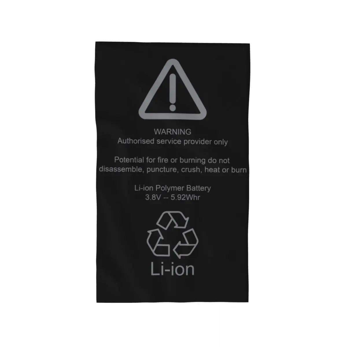 Custom Bulging Lithium Ion Battery Warning Soft Face Towel Quick Dry Pool Bath Cotton Towels Absorbent Quick