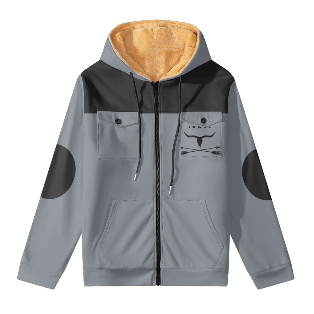 Winter herenmode heren plus maat plus fluwelen katoenen kleding mode nieuwe casual jas