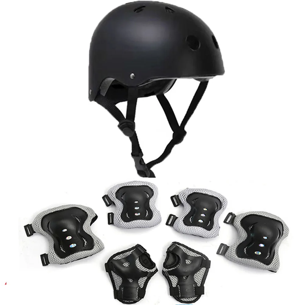 Equipo de Protección corporal para niños, protección de seguridad con casco, resistente a impactos, transpirable, absorbente de golpes para deportes