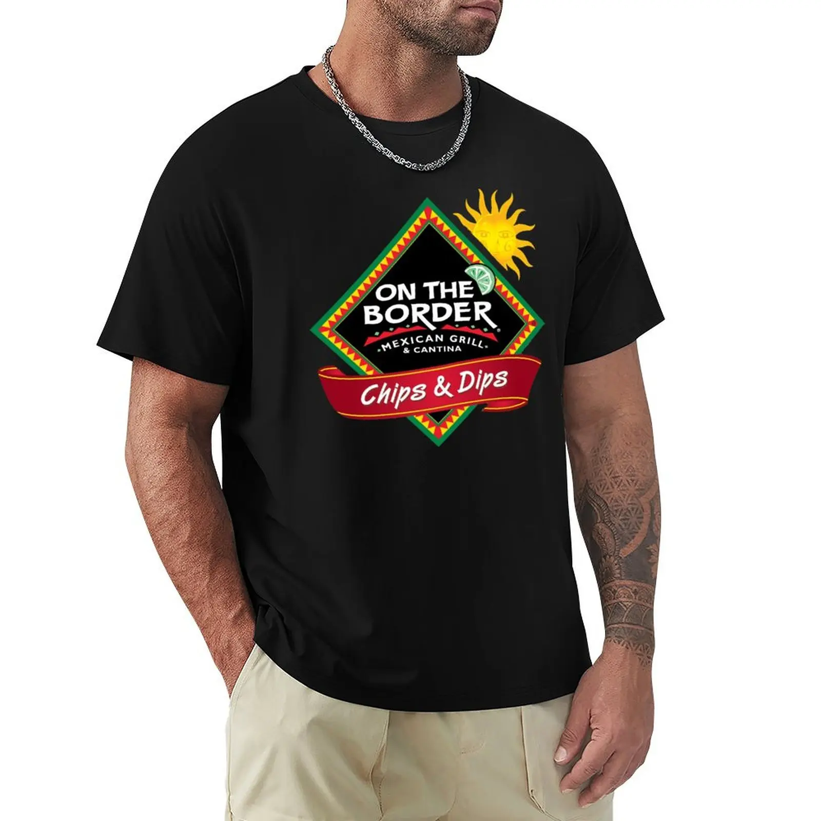

Retro On the Border Mexican Grill & Cantin T-Shirt graphic t shirt vintage vintage designer t shirt men