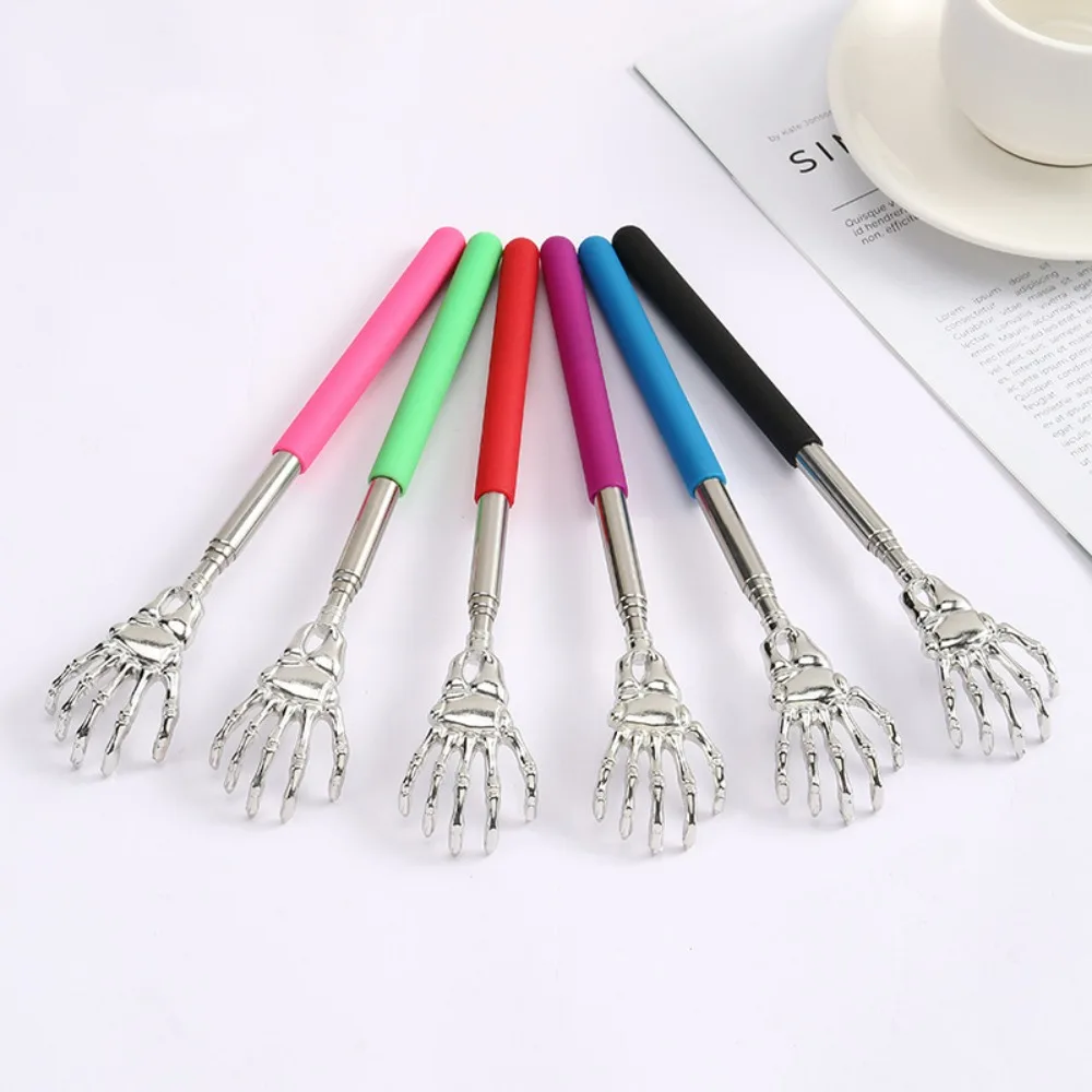 Ghost-Hand Style Stainless Steel Telescopic Household Massager&Scratcher-Self-Use No Need for Help Elder-Friendly Itch Reliever