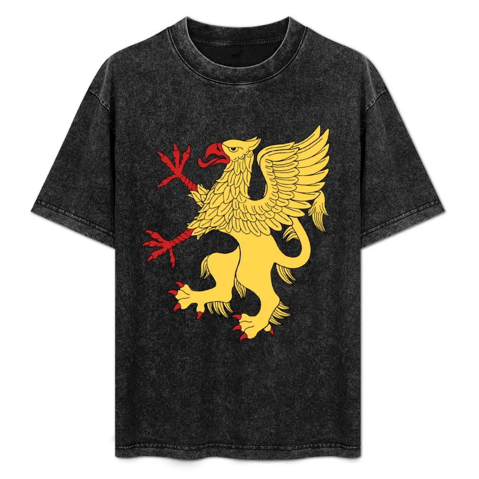 

Yellow Griffin T-Shirt custom t shirt blue archive Men's t shirts