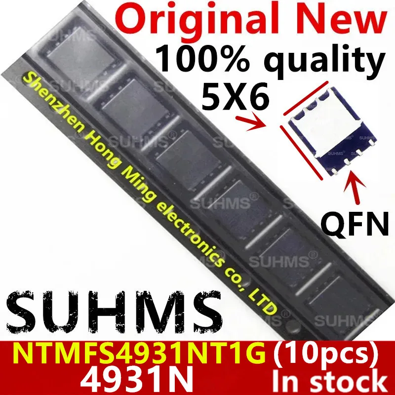 Ntmfs4931nt1g、4931n、QFN-8、100% 新品、10個