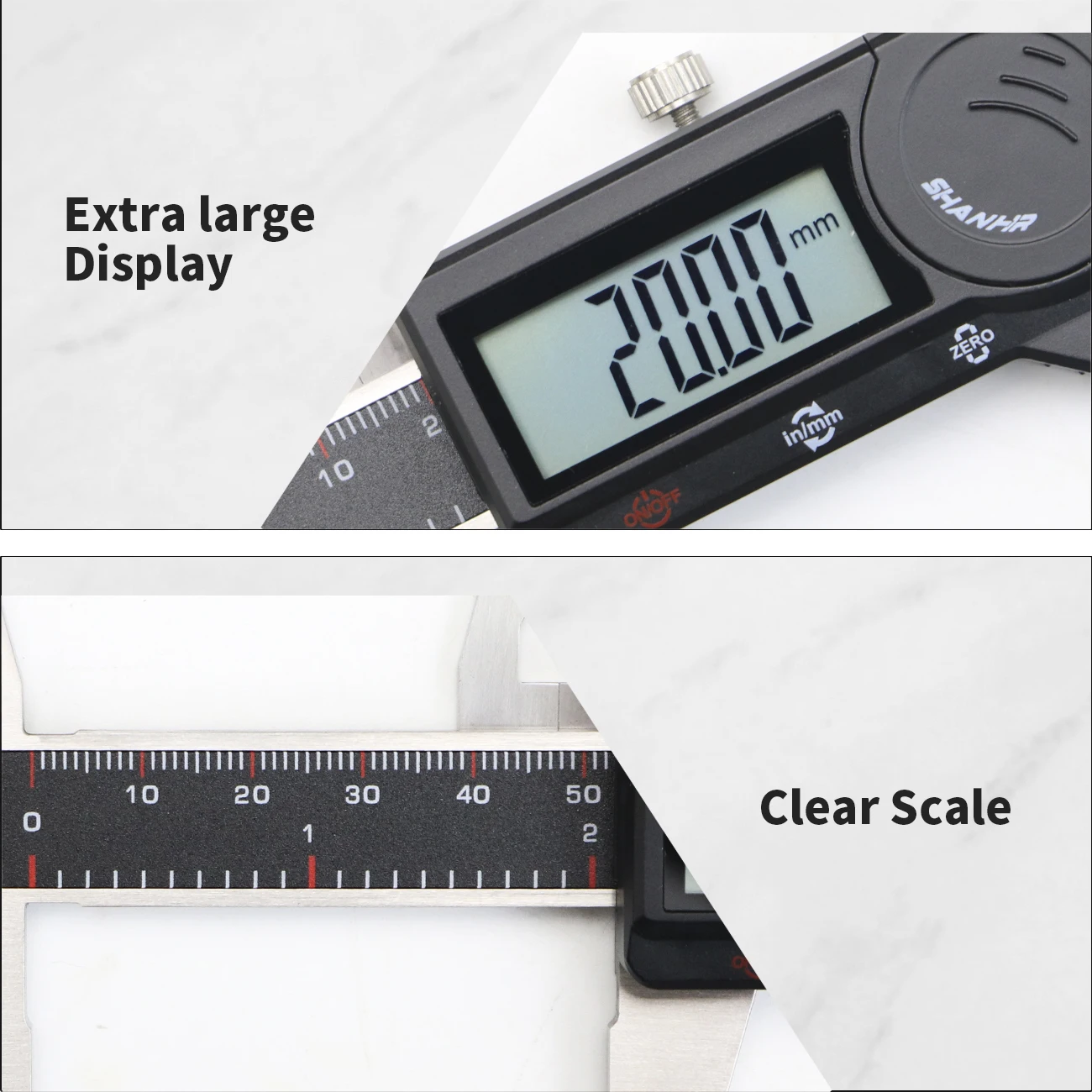 SHANHR Digital Vernier Caliper - Digital Caliper 150Mm Stainless Steel 评论和价格