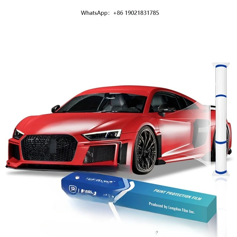 Wrapped car vinyl TPU car paint protective film non-yellow discoloration scratch-proof body cover thermal repair car PPF film