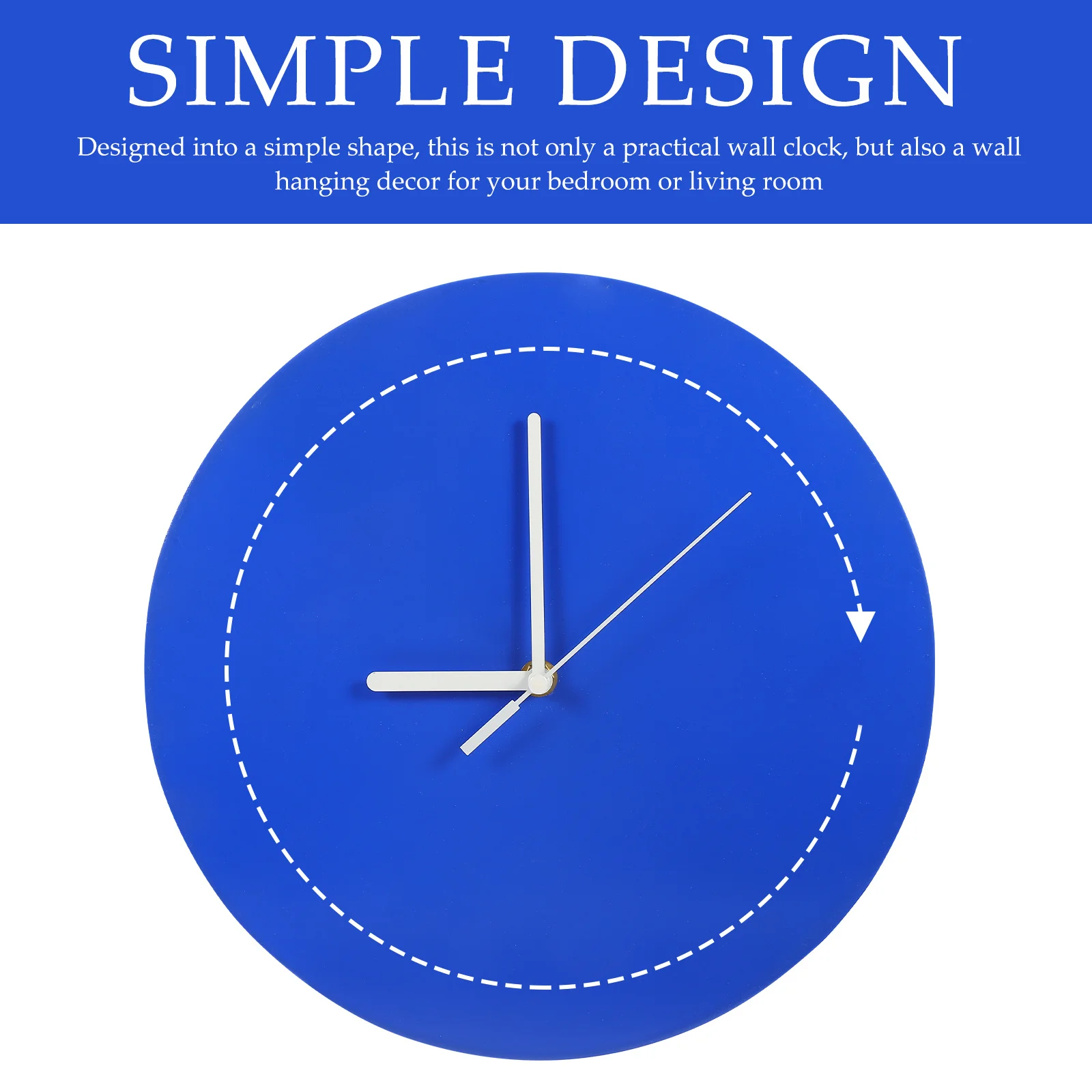 

Silent Decorative Clock Wooden Non-Ticking Bedroom Living Room Simple Hanging Clock Wall Clocks for Living Room Decor