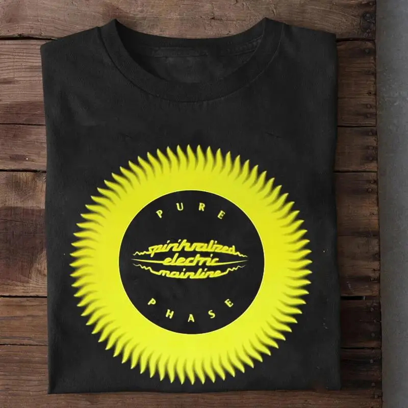 

NEW Spiritualized Pure Phase Album Black GifT T Shirt AG2321