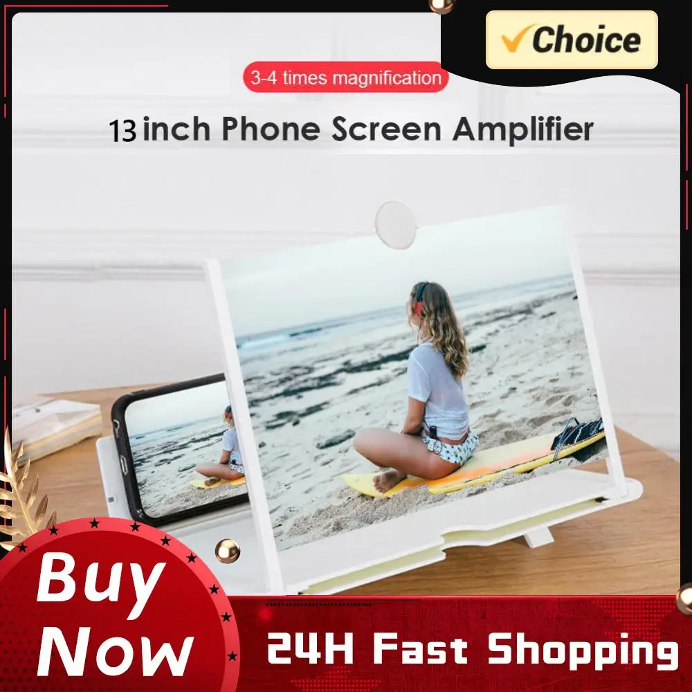 

10-дюймовый 3D-увеличитель экрана телефона, мобильный дисплей-лупа с увеличением