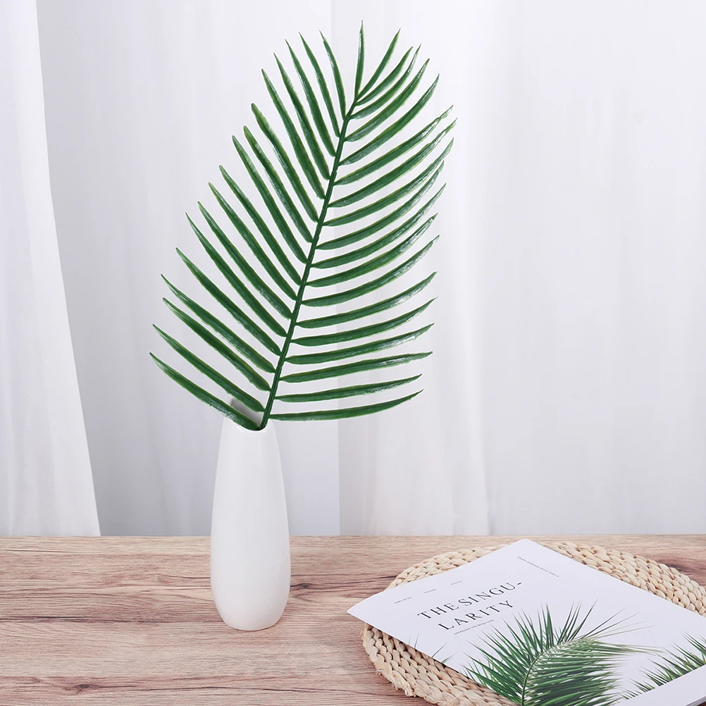 

12 Pcs Cycas Leaves Realistic Artificial Plants Home Office Decor Long Home Artificial Plant Decor Lasting Use