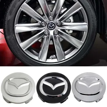 52/56/60mm Auto Styling Wiel Center Hub Cover Caps voor Mazda CX3 CX5 Atenza MX3 2 3 6 323 626 RX8 RX7 Protege Axela Snelheid 6 Logo