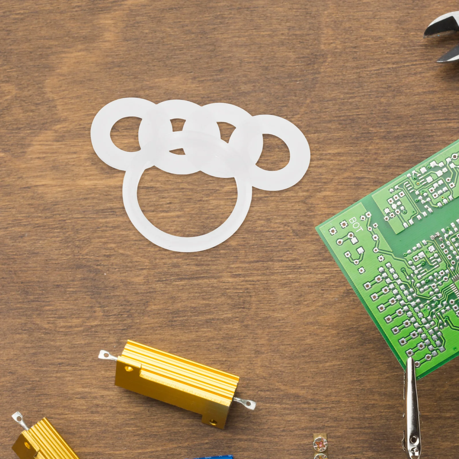 

5Pcs Connector Seal Gaskets Replacement Set Proof for Air Pump Valve Rubber Gasket Washer for Portable Compressor