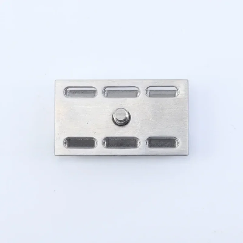 YAQI SLOPE 316 الفولاذ المقاوم للصدأ مائل سلامة الحلاقة رئيس 0.90 مللي متر الفجوة المهنية الرجال السفر الحلاقة أداة للاستخدام المنزلي 41 جرام