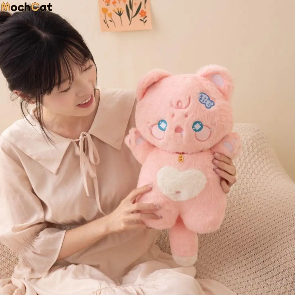 

Attract Wealth Cute Cat Plush Toys Standing Waving White Cat Plush Pillow Soft Kawaii Black Cat Plush Doll Birthday Christmas