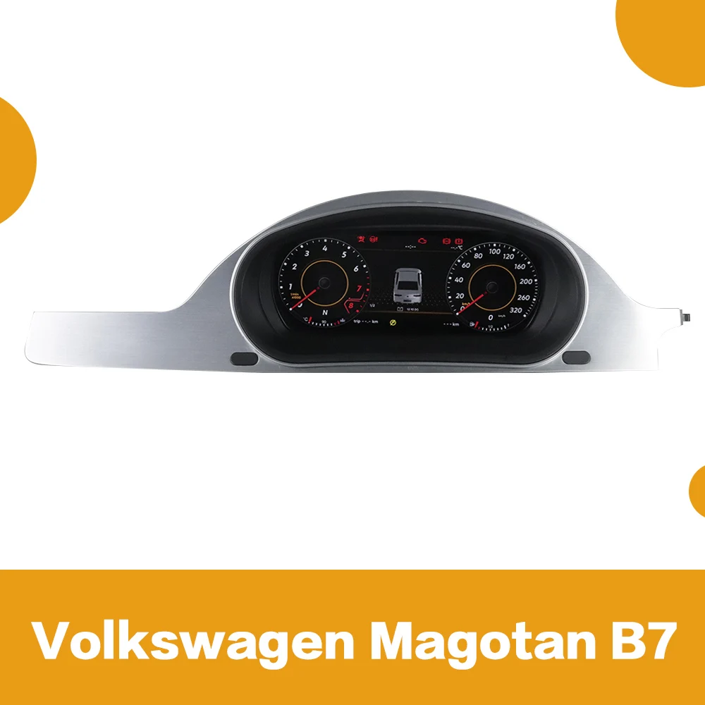 

Для Volkswagen VW Magotan B7 2010 + метр Автомобильный цифровой круизер скоростной виртуальный инструмент LCD Carplay приборная панель головное устройство GPS