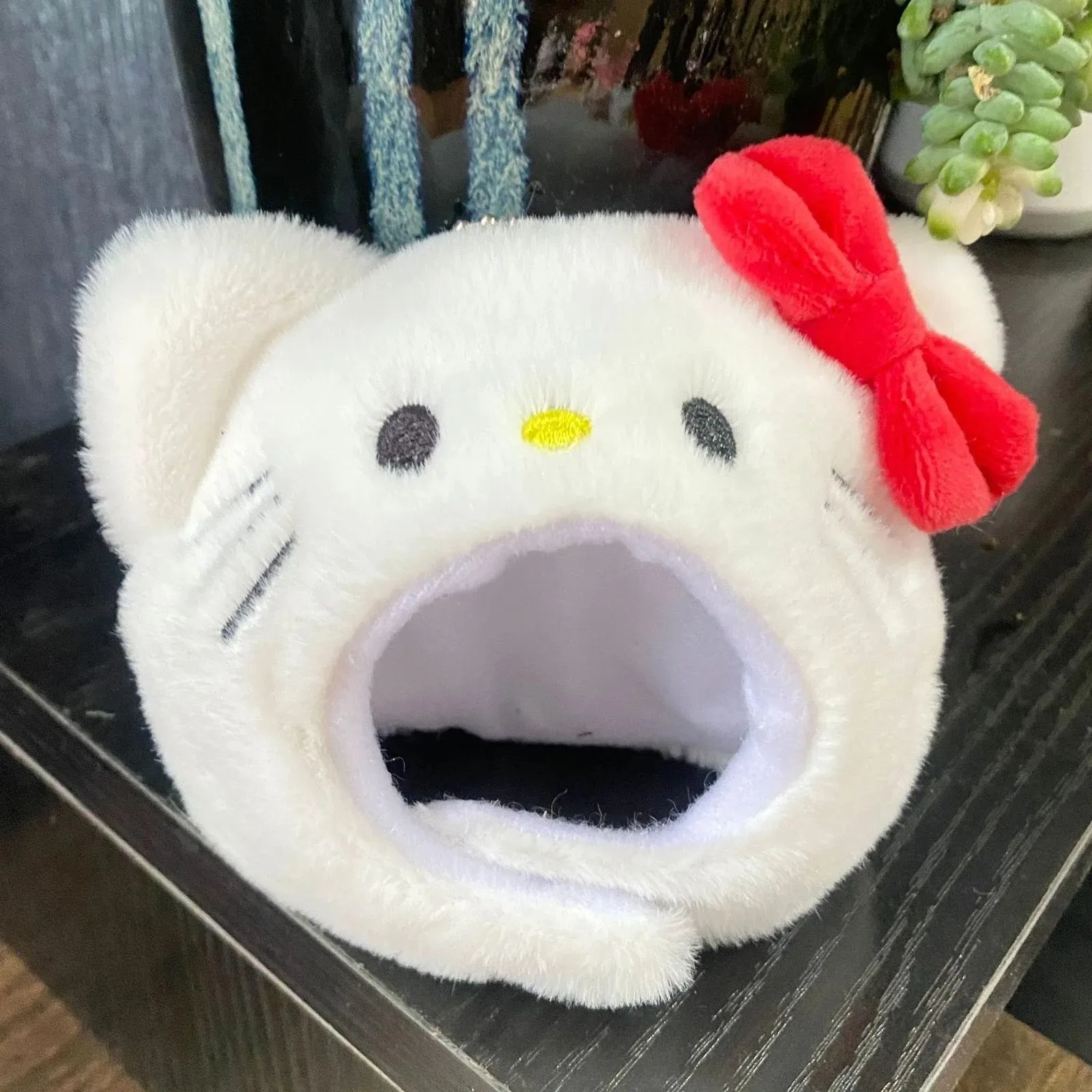 10-12cm Doll Head Cover Plush Clothes Three-eyed Boy Fish Kurome Hello Kitty Taiyaki Cartoon Doll Clothing Accessories Sanrio - view 5