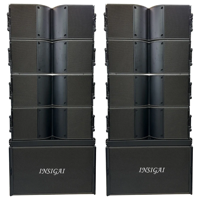 Professional Audio Equipment Large Scale Performances For Outdoor Concert Stage Dual 10 12 Inch Line Array Speakers