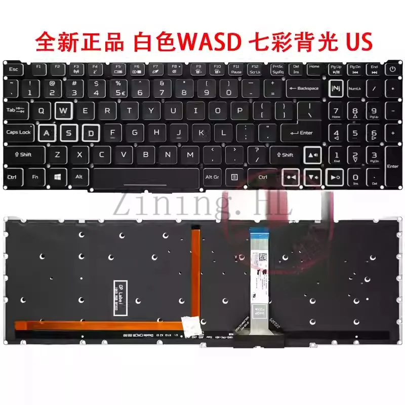 Suitable for Acer Predator AN515-56 AN515-57 AN515-58 laptop keyboard