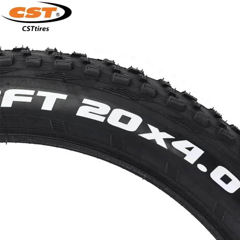 CST 20 inch Fat Tire Electric Snowmobile Beach Bicycle Tire MTB Bicycle Front Rear Wheel 100-406 20x4.0 Anti-Slip Fat Tire