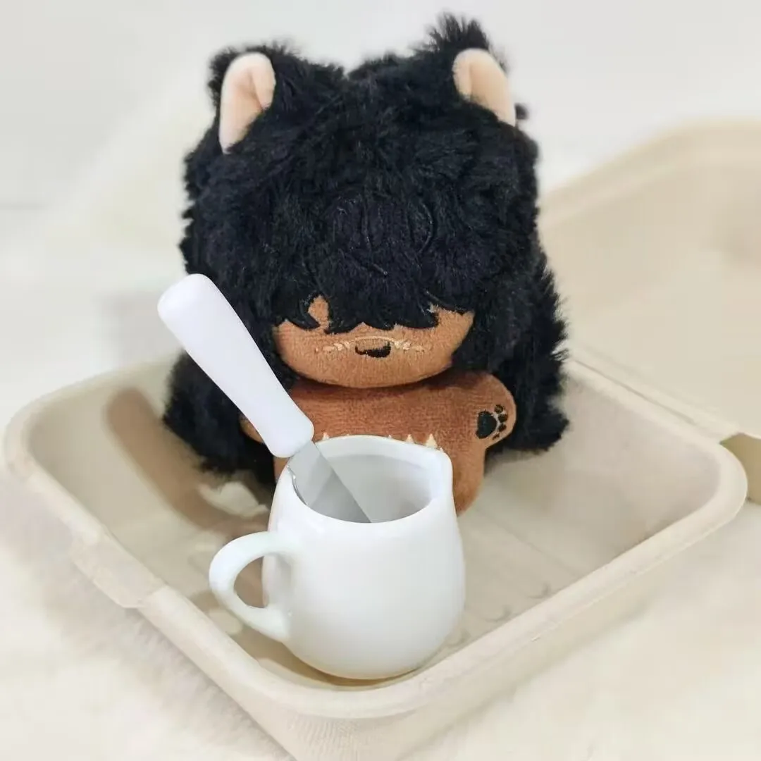 Original and official "Sultan's Game" attribute 10cm cotton doll chocolate cat pendant doll