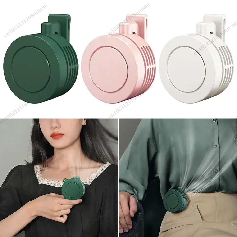 

Безлопастной мини-вентилятор с зажимом, уличный ручной поясной вентилятор с воздушным охлаждением, 3 скорости ветра, 900 мАч, перезаряжаемый портативный электрический персональный вентилятор