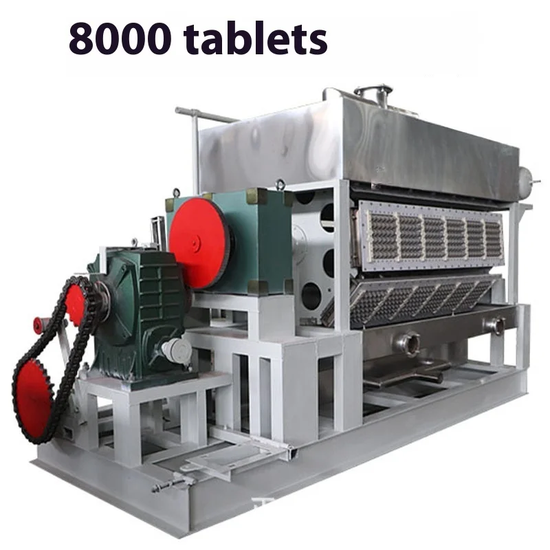 Eierschaal Papierlade Vormmachine Productielijn Papieren Lunchbox Productielijn Machine voor het maken van eierrekjes