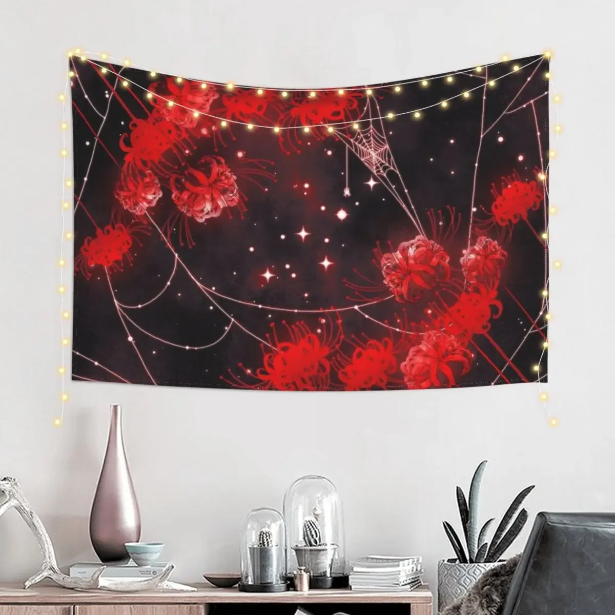 Triple goddess and horned god Tapestry For Bedroom Wall Carpet Bedroom Deco Tapestry