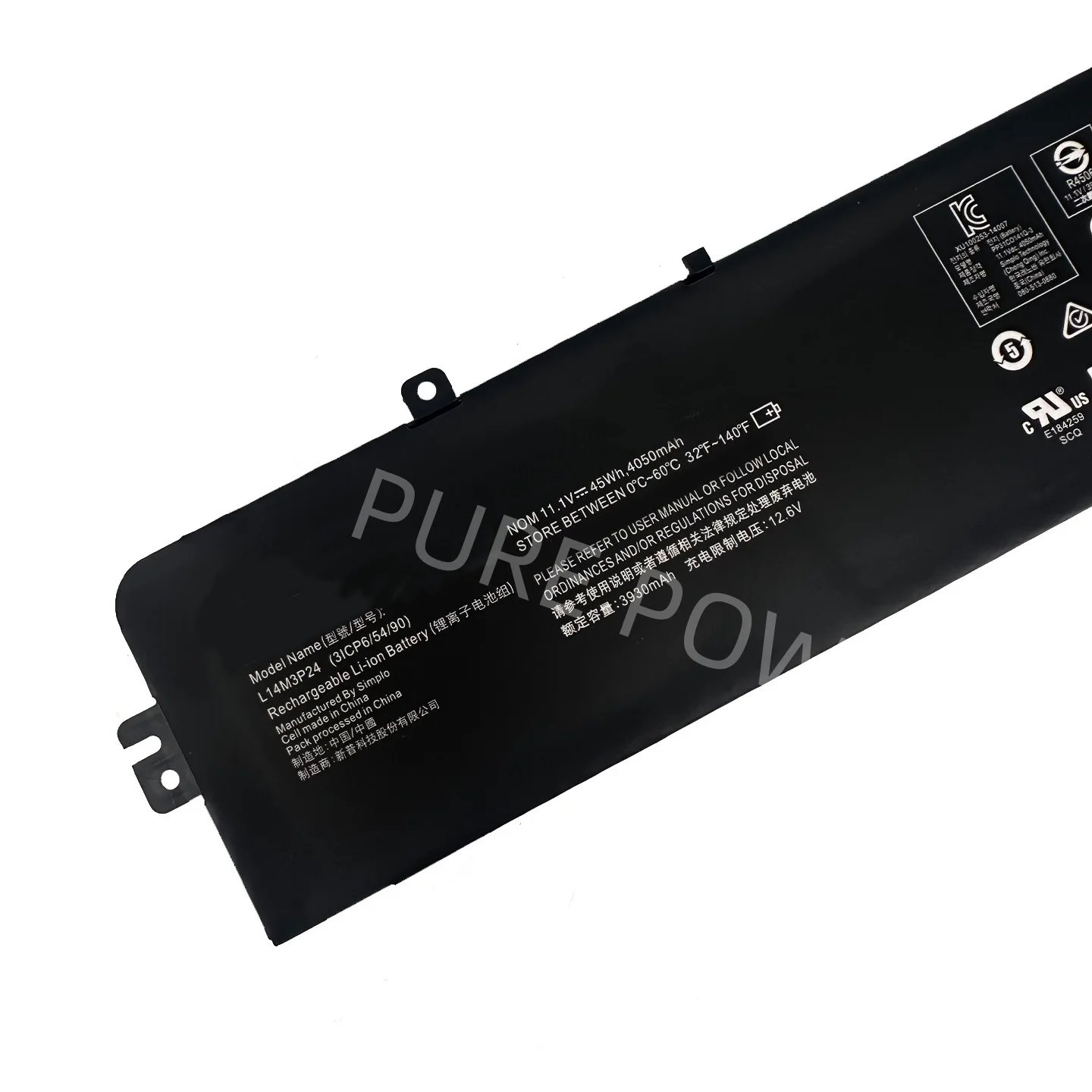 New Laptop Battery L14M3P24 11.1V 45WH 4050mAh High Quality For Lenovo Ideapad 700-15ISK 700-17ISK Legion Y520-15IKBA L16S3P24