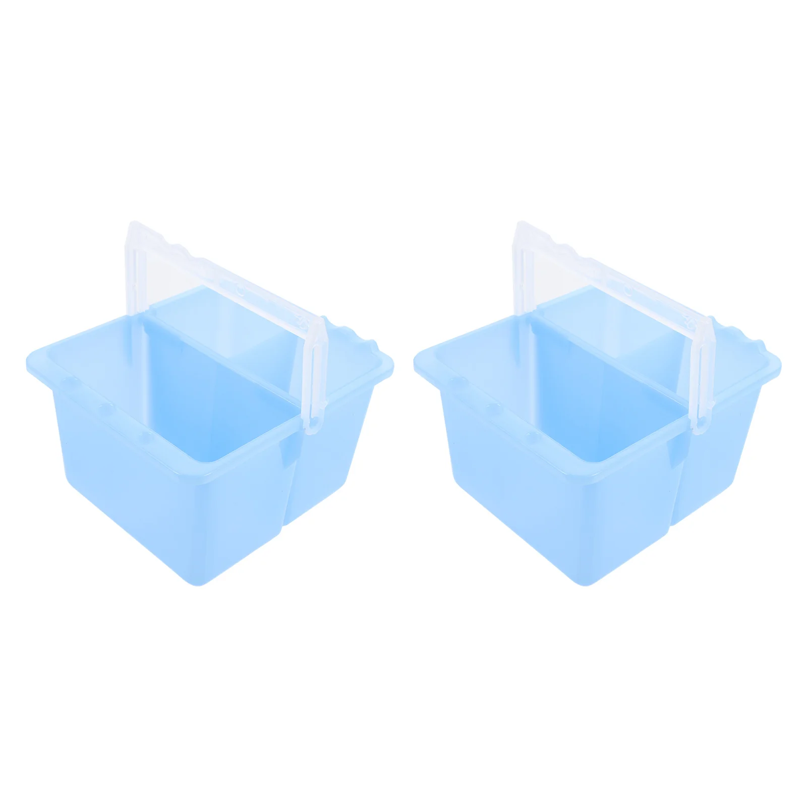 

2pcs Wash Brush Bucket Plastic Painting Buckets For Artists Kids Multi-Functional Durable Art Tools Smooth Easy Clean Painting