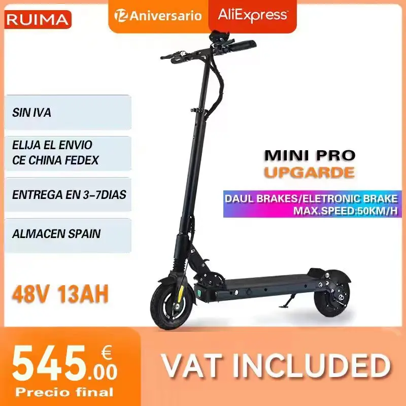 RUIMA-Scooter électrique mini4 PRO, mise à niveau BLDC HUB, forte puissance, Speedway mini pro, version étanche