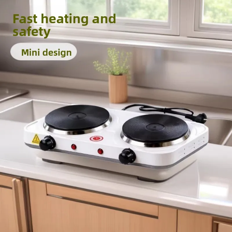 Household double-head electric stove Multifunctional Five-speed adjustment Mosquito coil tube Double stove Kitchen special tools