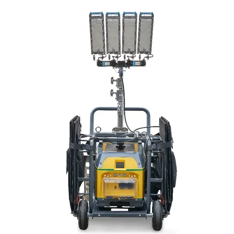 Torres de luz móveis com tecnologia LED V5 V5+ Torre de luz LED Hilight