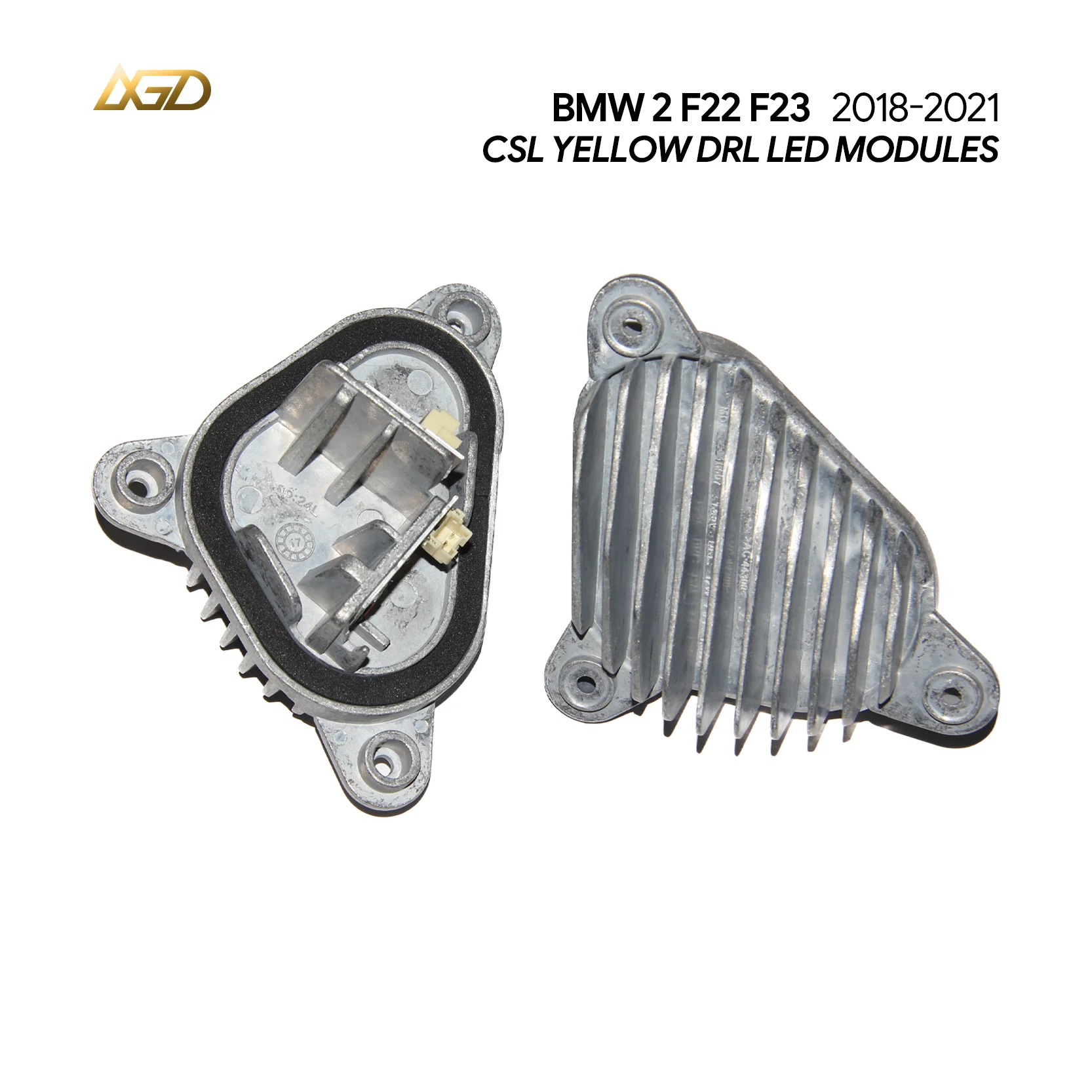 

Светодиодный модуль Angel Eyes DRL с радиатором для BMW 2 серии F23 F22 F87 3GT M2 LCI 2018-2021