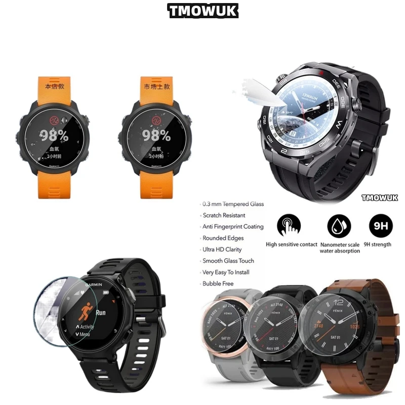 

For Garmin Fenix 7 7S 7X Pro, Forerunner 255 Ultimate Protection Layer