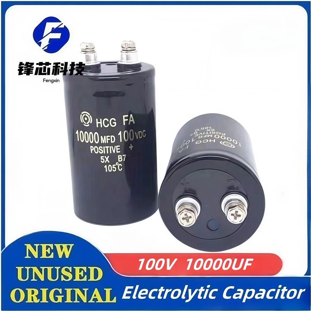

100V 1000UF 10000MFD 100VDC Aluminum Electrolytic Capacitor Inverter Welder 100V10000UF Screw Foot Bolt Capacitor