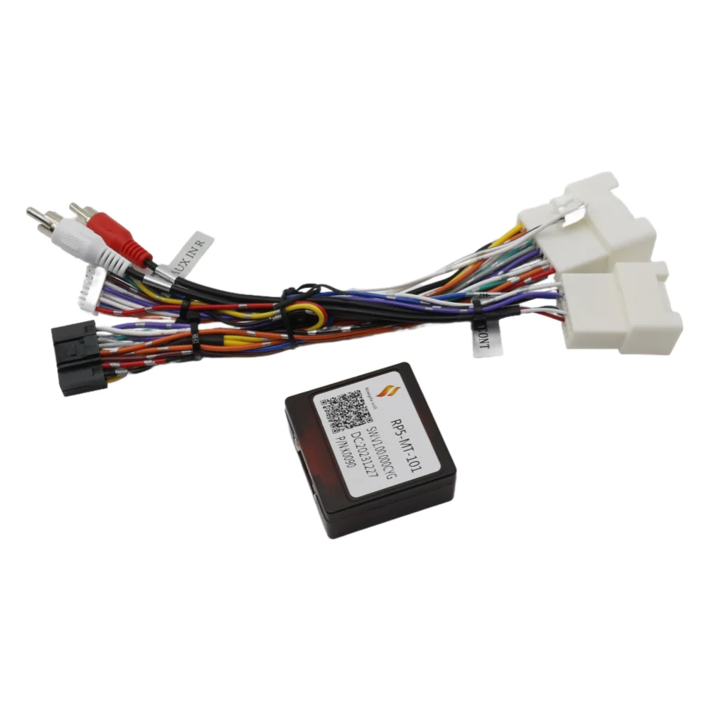 Car Radio Wiring Harness Adapter With Canbus For Mitsubishi Pajero V97 High Configuration Before 2010 | Stereo Power Cable Plug